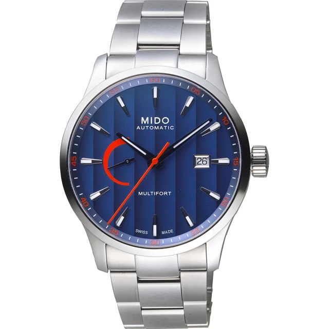 MIDO 美度MIDO 美度 官方授權 Multifort 動力儲存機械錶-42mm(M0384241104100)