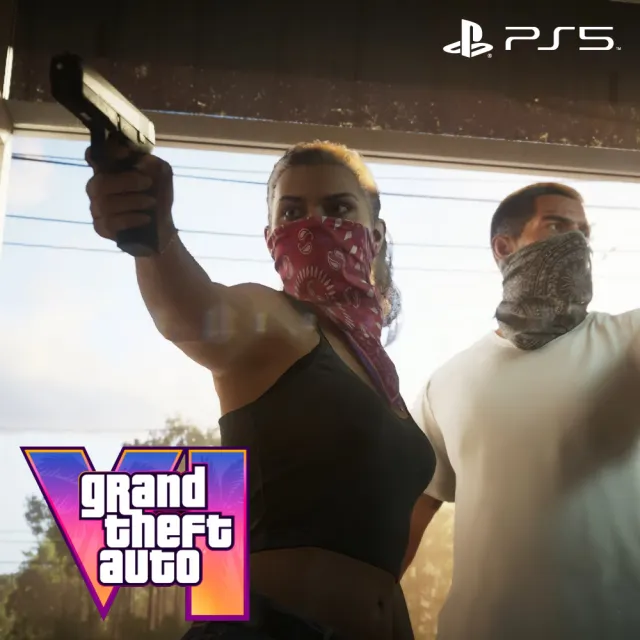 【SONY 索尼】預購25年暫定★PS5 俠盜獵車手 6 GTA6(中文版)