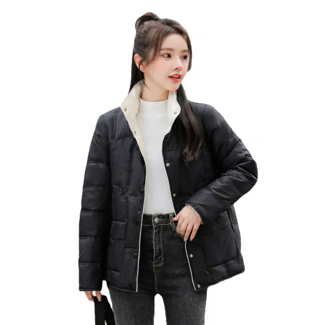 【Very Buy 非常勸敗】寒冬思羽2022韓版羽絨服女短款大口袋羽絨服白鴨絨冬季女裝外套