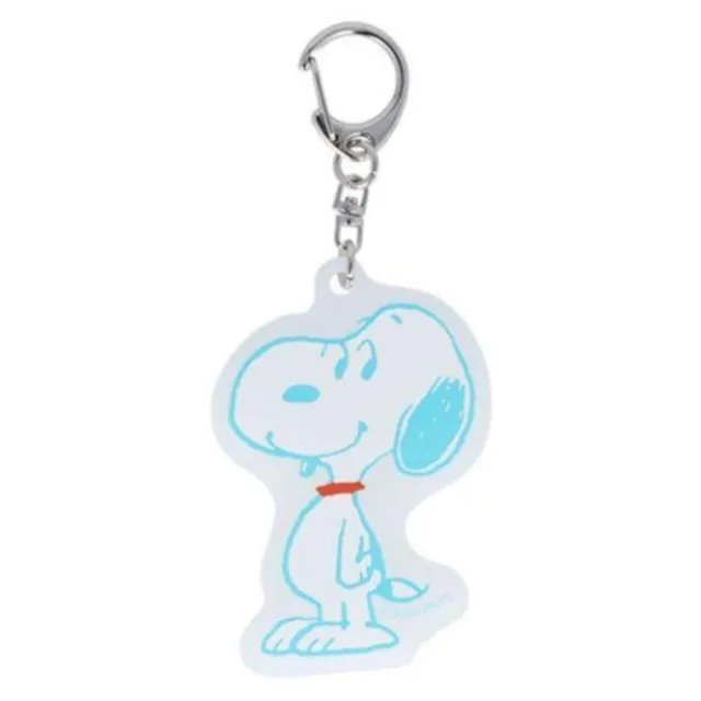 【小禮堂】Snoopy 史努比 造型壓克力鑰匙圈 - 全身款(平輸品)