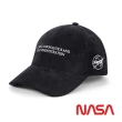 【NASA SPACE】正版授權太空系列 美式復古LOGO燈芯絨棒球帽/NA30006(5色可選)