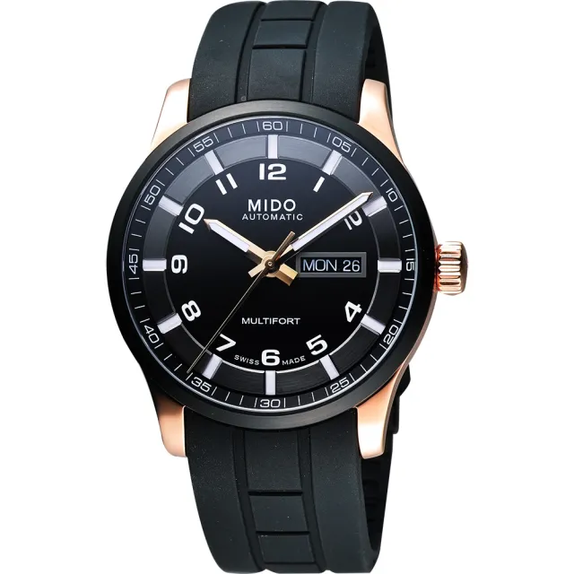 【MIDO 美度】官方授權 Multifort 先鋒系列機械錶(M0054303705709)