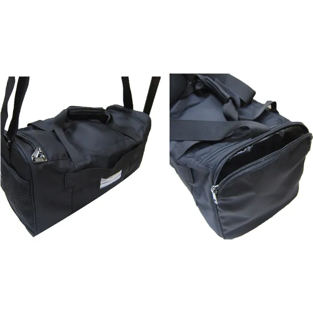 【YESON】旅行袋中小容量主袋+外袋共四層(固定拉桿MIT製超輕耐磨高單數纖維防水尼龍提肩背附長背帶)