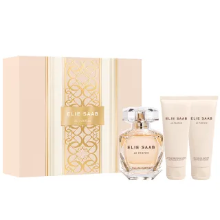 【ELIE SAAB】同名淡香精禮盒(淡香精90ml+身體乳75ml+沐浴精75ml.專櫃公司貨)