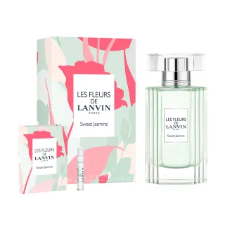 【LANVIN 浪凡】花語系列-甜美•茉莉淡香水50ml(贈隨機針管乙支.專櫃公司貨)