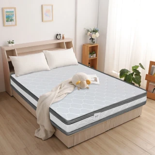 【ASSARI】高迴彈透氣正硬式四線雙面可睡獨立筒床墊(雙人5尺)