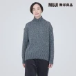 【MUJI 無印良品】女羊毛混氂牛毛混紗半高領針織衫(共3色)