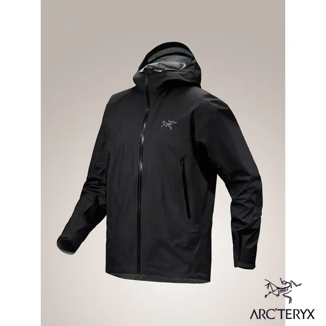 【Arcteryx 始祖鳥官方直營】男 Beta 防水外套(黑)