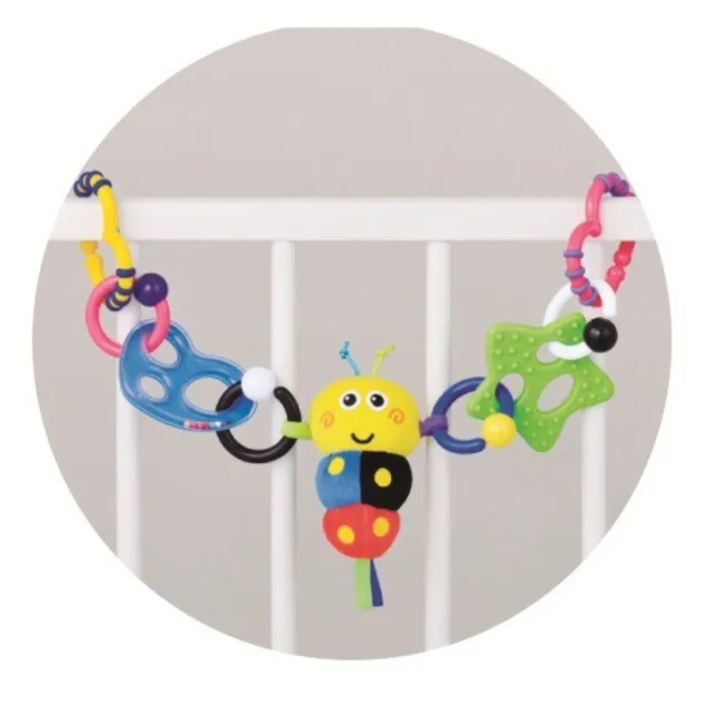 【寶寶共和國】Toyroyal樂雅 小蜜蜂嬰兒床吊飾(福利品/圍欄吊飾/安撫吊飾)