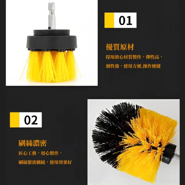 【省力大師】浴室/車輪電動清潔刷-6種刷頭(洗車刷 廚房清潔 地板刷 磁磚牆壁刷 縫隙刷 洗車 汽車美容)