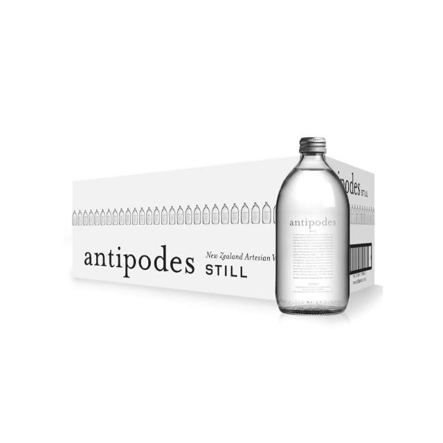 【Antipodes安蒂波迪斯】天然礦泉水玻璃瓶裝500mlx24入 箱