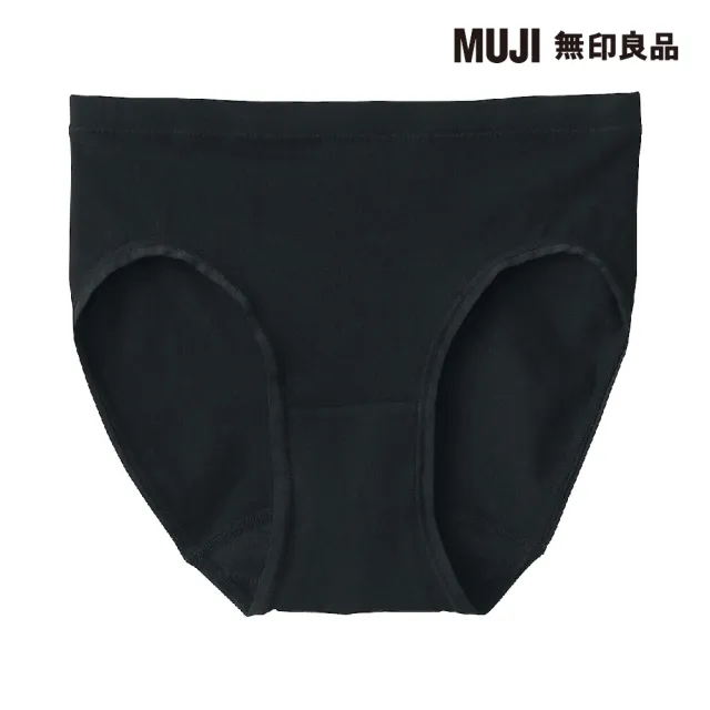 【MUJI 無印良品】女有機棉混彈性天竺日常型生理內褲(共2色)