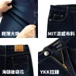 【Last Taiwan Jeans 最後一件台灣牛仔褲】涼感輕薄中直筒 台灣製牛仔褲 深藍#97517(偏薄款、大彈力、涼感)