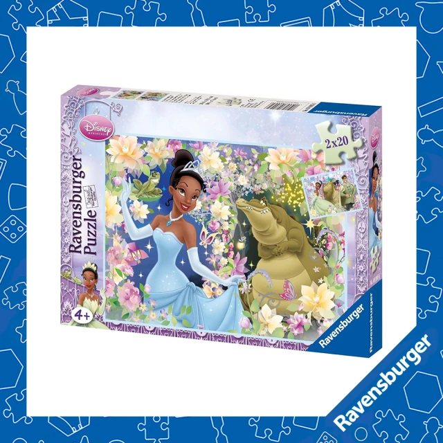 RavensburgerRavensburger Disney迪士尼公主與青蛙拼圖(2x20片)
