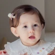【Happy Prince】韓國製 Mignon球球花朵女嬰兒童髮夾2件組(女童髮飾)