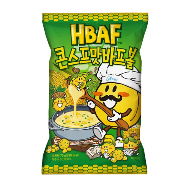 【HBAF】風味球70g(起司/玉米濃湯)