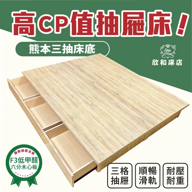 藍色的熊 榻榻米實木透氣床板 100×190公分(折疊床板 