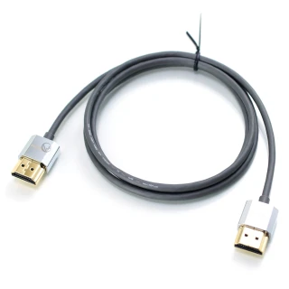 【LINDY 林帝】CROMO鉻系列 極細型 A公對A公 HDMI 2.0 連接線 0.5m 41670