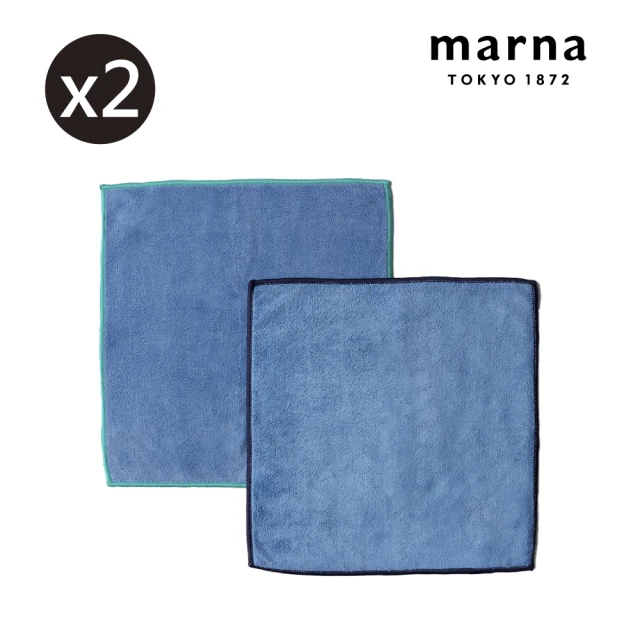 MARNA 超細纖維吸水抹布30x30cm(2入/組) 推薦