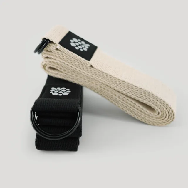 【QMAT】瑜珈繩、2合1瑜珈繩揹帶 台灣製(伸展帶 無彈性棉質繩)