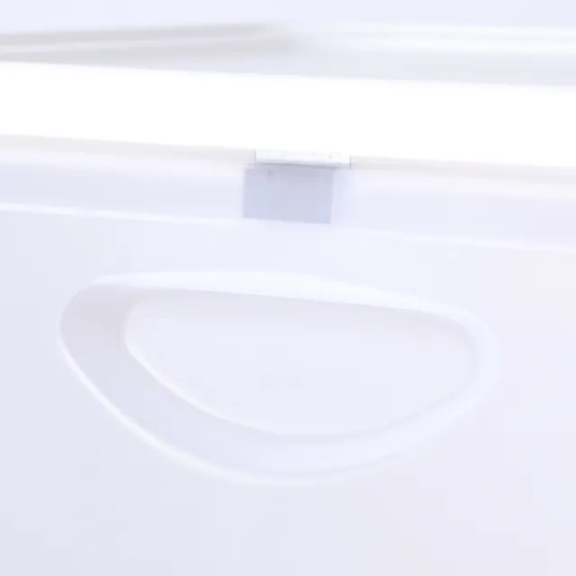 【特力屋】日本 IRIS 磁吸式整理箱 FLP-M 白色款 20Lx2入