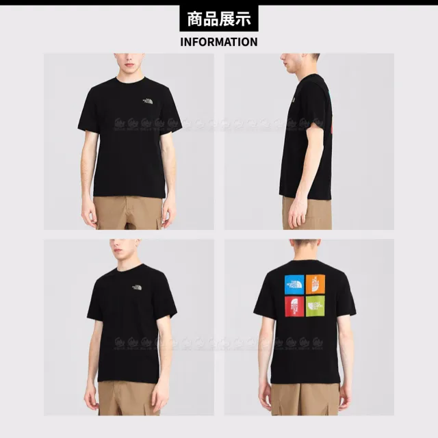 【The North Face】男 短袖上衣 AP《黑》4U9I/短T/休閒短袖/T恤(悠遊山水)