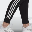 【adidas 愛迪達】W 3S FL C PT 女 長褲 運動 休閒 經典 三線條 棉質 舒適 縮口 黑白(GM5551)