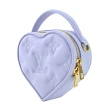 【Louis Vuitton 路易威登】M82041 Pop My Heart 愛心絎縫小牛皮鏈帶手提/斜背包(紫丁香)