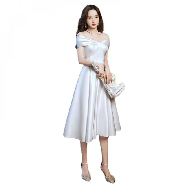 【Very Buy 非常勸敗】晚禮服2023訂婚洋裝女氣質宴會主持洋裝平時可穿洋裝禮服