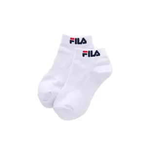 【FILA官方直營】基本款棉質踝襪-白色(SCY-1000-WT)