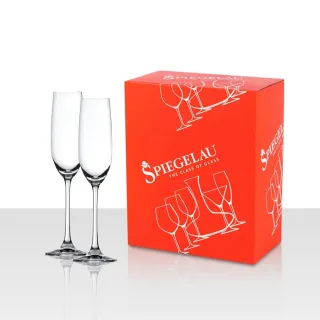 【Spiegelau】歐洲製Salute香檳杯/2入禮盒/210ml
