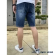 【Last Taiwan Jeans 最後一件台灣牛仔褲】硬挺耐磨 修身牛仔短褲 台灣製造(深藍/淺藍)