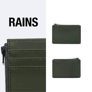 【RAINS官方直營】Zip Wallet 防水拉鍊卡夾(2色任選 新年交換禮物)