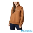 【Columbia 哥倫比亞 官方旗艦】女款-W Marble Canyon™LOGO連帽上衣-銅棕(UAL88070IX/HF)