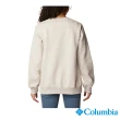 【Columbia 哥倫比亞 官方旗艦】女款-W Marble Canyon™LOGO長袖上衣-卡其(UAR57160KI/HF)