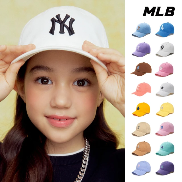 MLB 童裝 可調式棒球帽 童帽 紅襪/守護者隊(7ACP6603N/CP77-7款任選)
