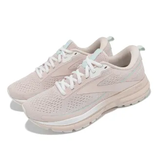 【BROOKS】慢跑鞋 Trace 3 女鞋 灰粉 藍 追擊 透氣網布 緩震 輕量 健走 路跑 運動鞋(1204011B270)