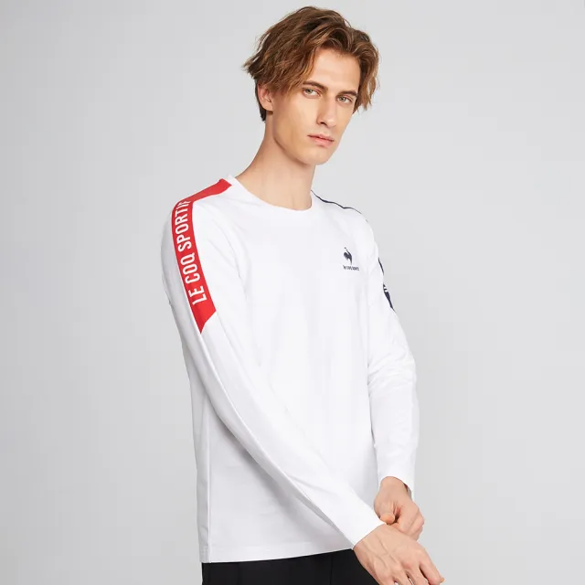 【LE COQ SPORTIF 公雞】基礎/經典百搭長袖T恤 男女款-3色-LOS23901_LOS23902