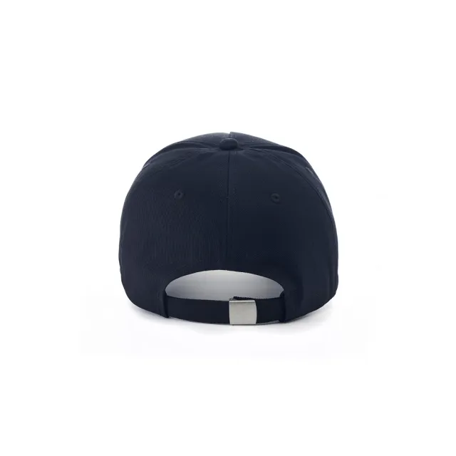 【FILA官方直營】時尚素色LOGO帽/棒球帽-黑色(HTY-1005-BK)