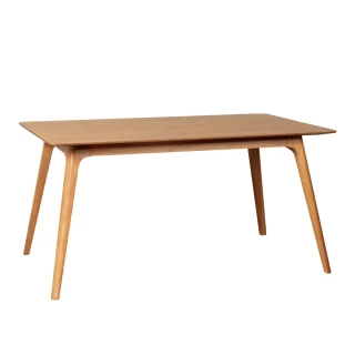 【輝葉良品】白橡木紋餐桌 150cm(HYG-611-DTL 電腦桌 辦公桌 休閒桌)