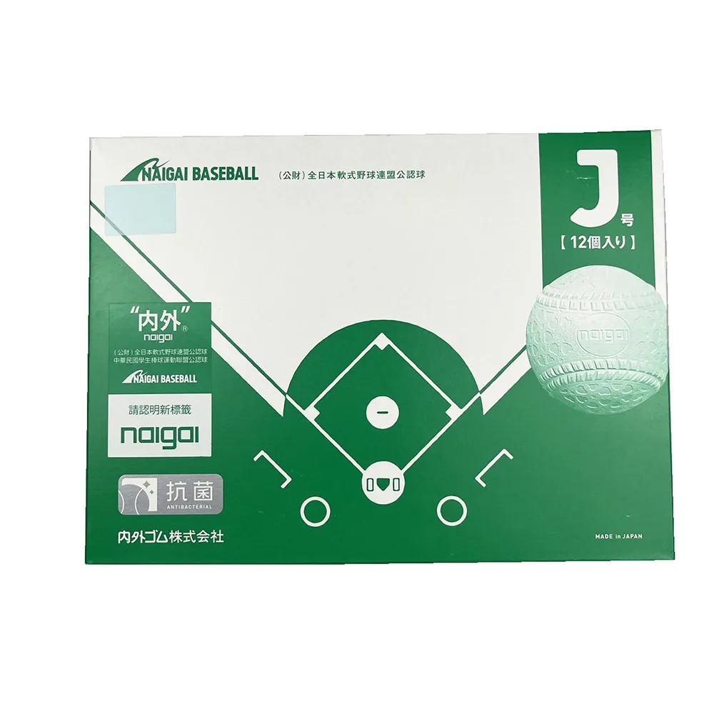 NAIGAI】日製軟式棒球12入比賽級JBALL(ABABL0101J) - momo購物網- 好評 