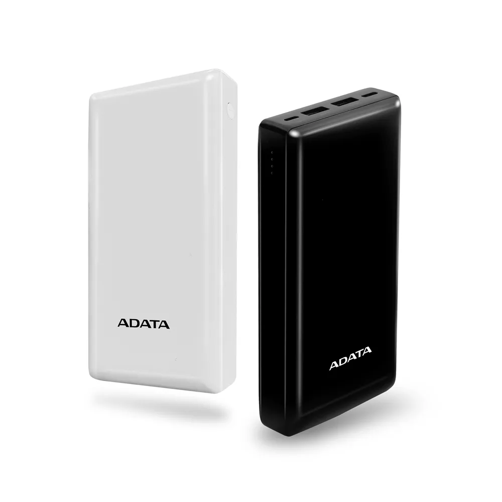 【ADATA 威剛】C20 20000mAh 15W 3孔輸出 TYPE-C 大容量 快充行動電源(雙向TYPE-C)