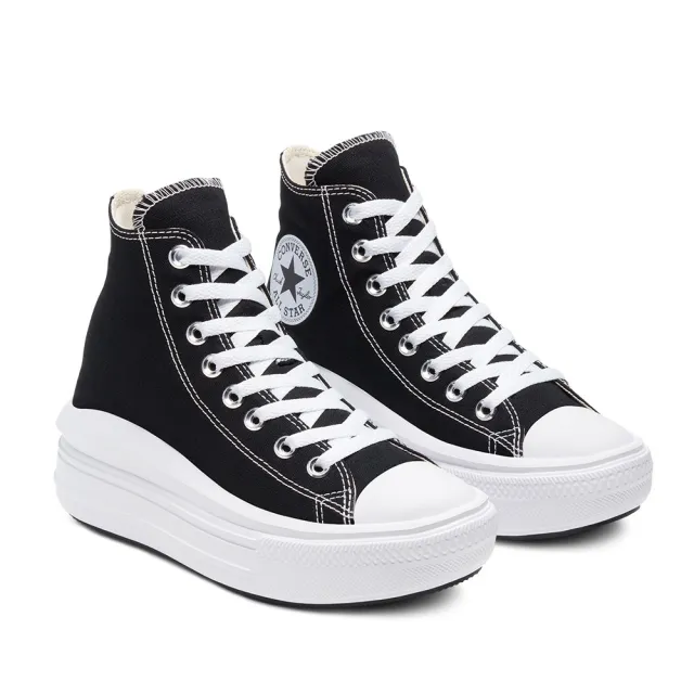 【CONVERSE】CTAS MOVE HI BLACK/NATURAL IVORY/WHITE 女鞋(568497C)