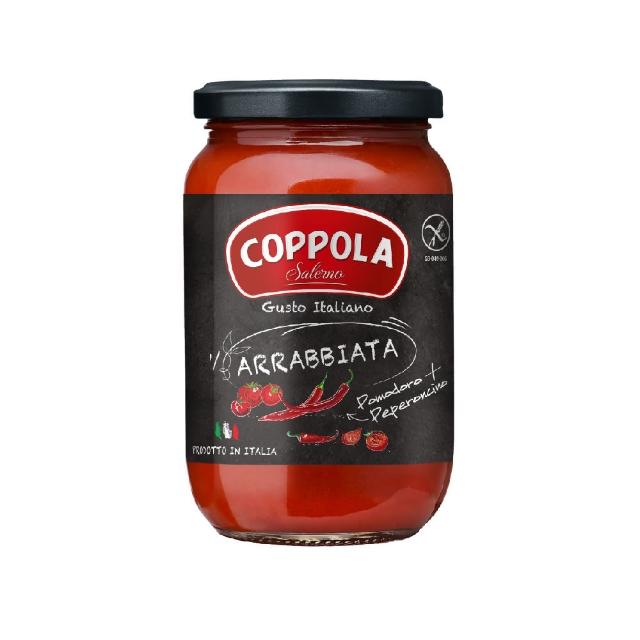 【Coppola】無加糖辣味番茄麵醬 350gx1罐