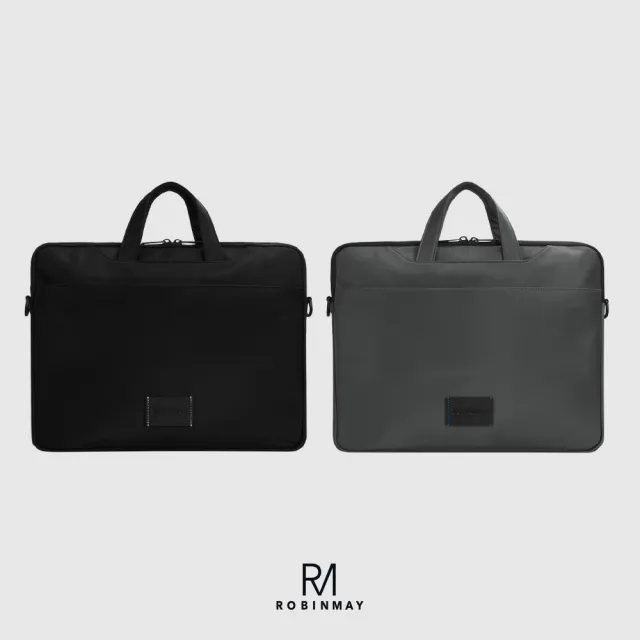 【ROBINMAY】雙11 貝瑞電腦手提包(拉鍊封口/多色任選)