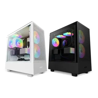 【NZXT 恩傑】H5 Flow RGB ATX 玻璃側透電腦機殼(核心扇)