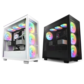 【NZXT 恩傑】H7 Elite core ATX 透側玻璃電腦機殼(核心扇 / 2023)