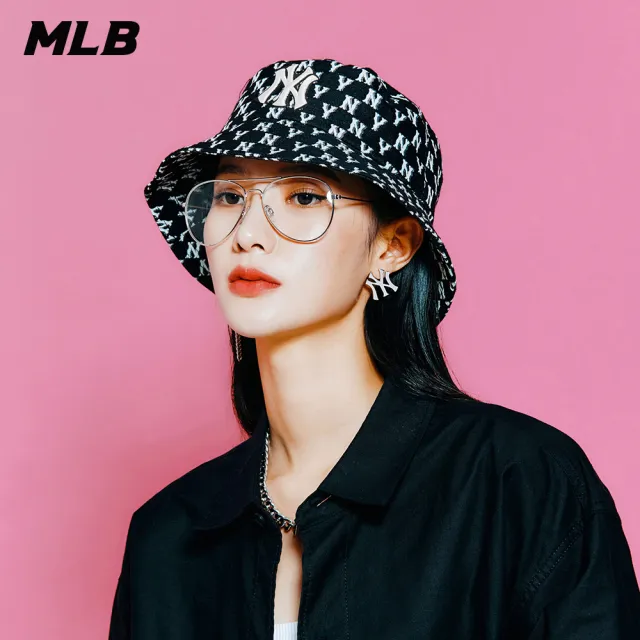 【MLB】漁夫帽 MONOGRAM系列 紐約洋基隊(3AHTFF02N-50BKS)