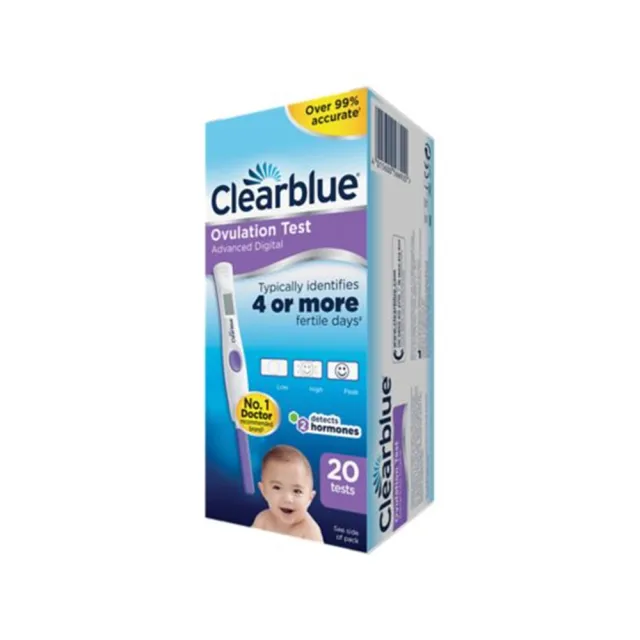 【Clearblue 速必得】第二代排卵檢測試筆(1支電子測試筆+20支測試棒)