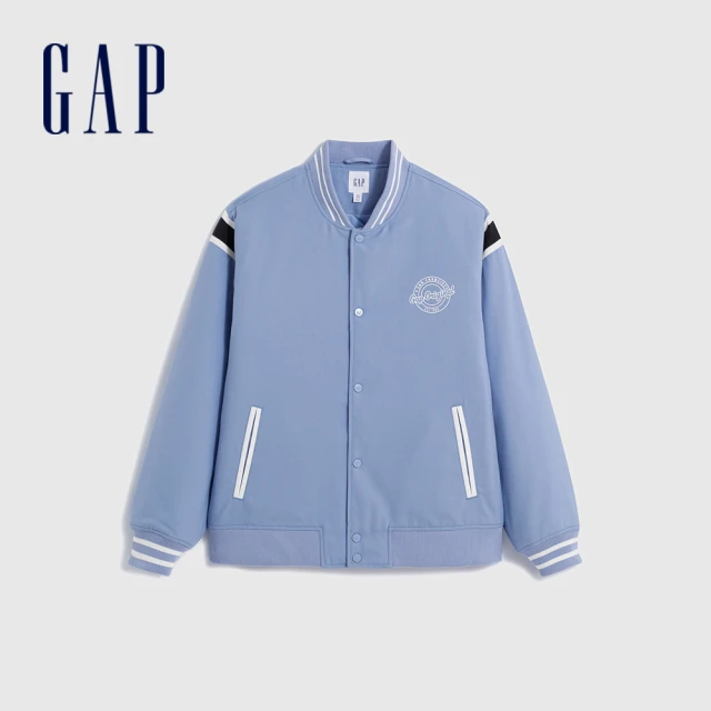 GAP 男裝 Logo鬆緊褲-灰褐色(837444)評價推薦